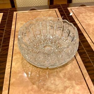 Czechoslovakian high quality crystal